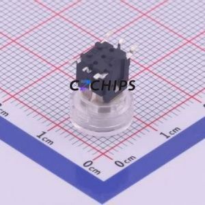 K6-6272S01 Tactile Switch SMD Switch ( Operating Force: 1.6N )( Mounting Type: Vertical Mount )( Switch Height: 13mm ) - Product Image 2