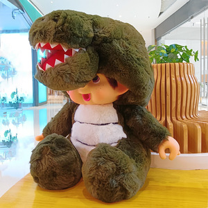 80cm MonchhichiN peluş bebek-yüksek kalite Anime doldurulmuş oyuncak | Toptan karikatür Plushies çocuklar ve hayranları için - Product Image 3
