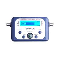 Récepteur de signal TV satellite SF-95DR avec boussole, recherche de satellite numérique DVB-S