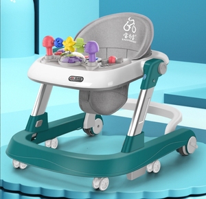 Andador <span class=keywords><strong>para</strong></span> Bebés de Alta Calidad y Económico, con Música, Plegable, Silla de Comer, Asiento Elevador, Coche Montable, Práctica <span class=keywords><strong>para</strong></span> Caminar <span class=keywords><strong>para</strong></span> Niños - Product Image 1