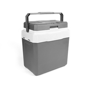 Refrigerador de pecho portátil de 12V CC, 26L, caravana, <span class=keywords><strong>Camping</strong></span>, nevera al aire libre, caja de refrigeración eléctrica - Product Image 1