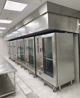 Four combiné commercial à écran tactile intelligent - 18 plateaux, conception au gaz Rational pour une cuisson professionnelle