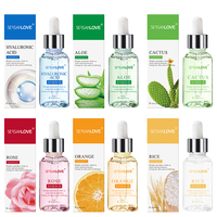 Sérum Visage 4-en-1 Coréen Anti-Âge Acide Hyaluronique Vitamine C E et Extraits de Cactus pour Éclaircir la Peau - Vente en Gros