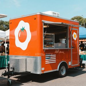 Camion 2025 entièrement équipé avec des bars de cuisine pour la préparation rapide de café, de pizzas et de remorques de camions de restauration - Product Image 6