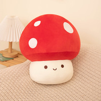 Peluche de hongo pequeño de simulación de 30 cm, lindo, relleno de algodón PP, muñeco relajante para niñas, muñeco para máquina de garras