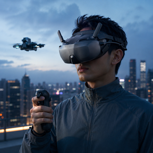 FOR DJI Goggles N3 1080p FPV Flight Viewer for Selected Drone Setups <b>Camera</b> View Monitoring and Control Practice - Product Image 1