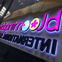 Letrero LED Comercial a Prueba de Polvo para Tiendas, Letreros con Letras 3D Iluminadas de Primera Calidad Hechos a Medida