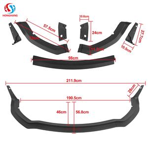 Parachoques Delantero al por Mayor de Fábrica HongHang para Dodge Charger <span class=keywords><strong>SRT</strong></span> Widebody Estilo H de Plástico PP - Product Image 4