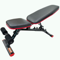Banc de musculation utilitaire moderne pliable réglable pour équipement de fitness à domicile pour musculation banc utilitaire à capacité améliorée