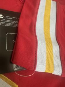 เสื้อฟุตบอลทีมแคนซัสซิตี้ขายส่ง หมายเลข 15 พาทริค สำหรับ แมโฮมส์ หมายเลข 87 ทราวิส สำหรับ เคลซ หมายเลข 7 บัตเกอร์ หมายเลข 10 ปาเชโก หมายเลข 4 ไรซ์ - Product Image 6