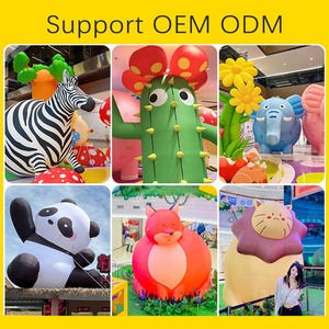 Handmade Tùy chỉnh màu đen huyền thoại Wukong khỉ cho vua Inflatable quảng cáo linh vật nhân vật hoạt hình Inflatable nhân vật - Product Image 6