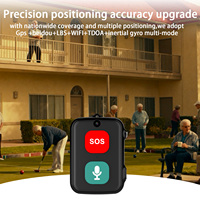 Reloj Inteligente con GPS para Personas Mayores, SOS, Android 4G, VN09, con LED, Monitor de Ritmo Cardíaco, Alarma de Caídas, Brújula, Resistente al Agua IP67, Doble SIM