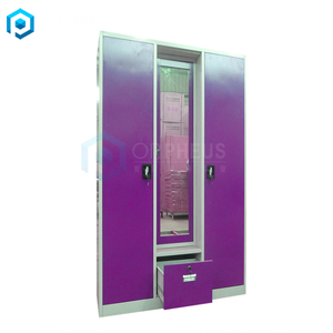 <span class=keywords><strong>Cassettiera</strong></span> staccabile a <span class=keywords><strong>3</strong></span> <span class=keywords><strong>ante</strong></span> in acciaio facile da installare <span class=keywords><strong>con</strong></span> cassetti <span class=keywords><strong>armadio</strong></span> per camera da letto in stile indiano - Product Image 4