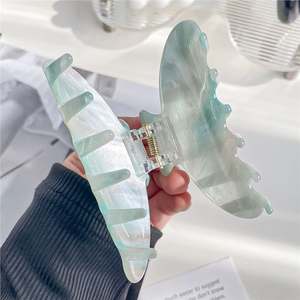 Nuevo Clip para el Cabello con Diseño de Tiburón en Acrílico Brillante, Elegante Pinza para el Cabello, Accesorio para el Cabello para Mujer - Product Image 6