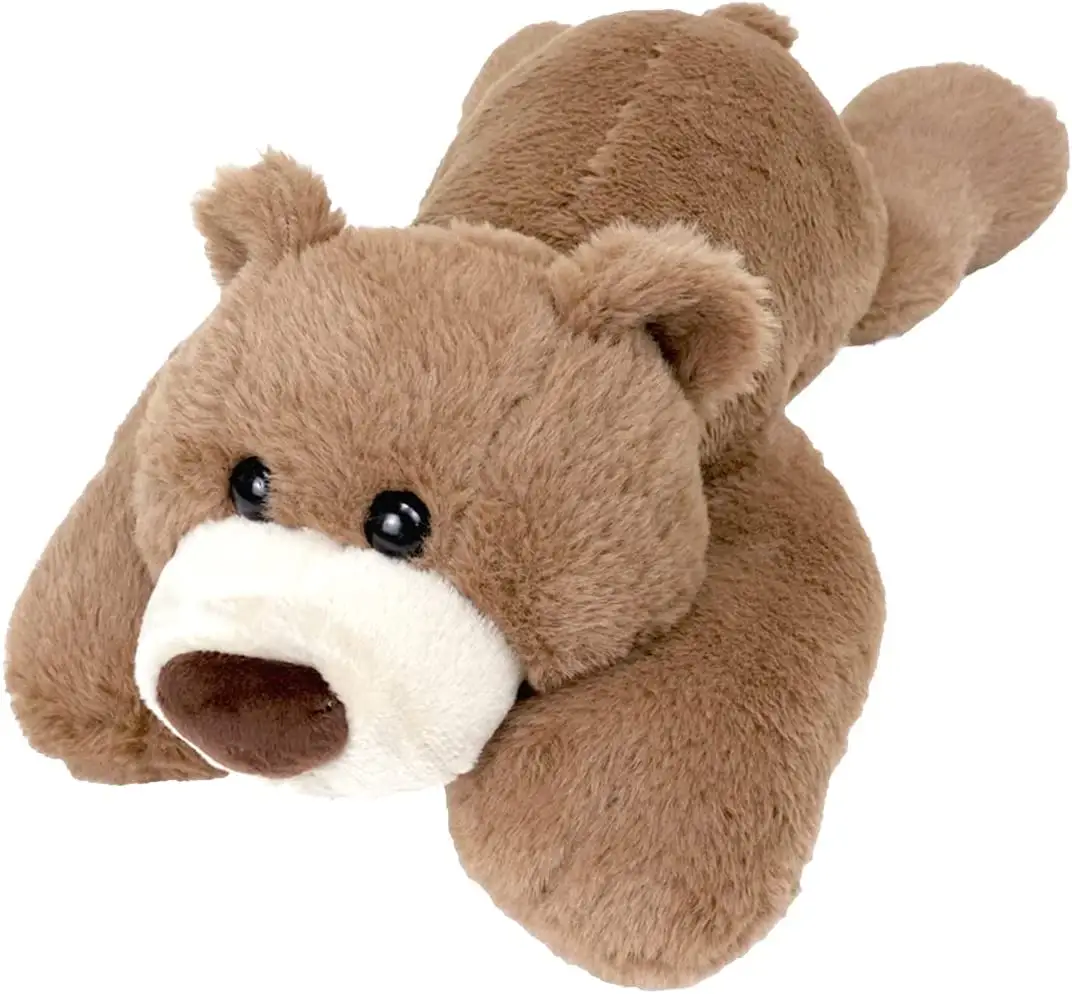 2023 Anxiety Relief Brown Bear Weighted Sensory Stuffed Animals Throw Pillow Gifts for Kids