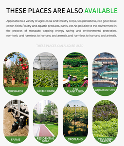 2024 Led Ngoài Trời bay Bug Zapper kiểm soát dịch hại sản phẩm điện máy muỗi gấu bẫy Trapper Killer ánh sáng đèn - Product Image 5