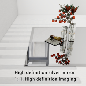 Tùy Chỉnh Phòng Tắm Lớn Gương Không Khung Beveled Đánh Bóng Thủy Tinh Bạc Gương Hình Chữ Nhật Vanity Tường Gương Cho Sử Dụng Hàng Ngày - Product Image 3