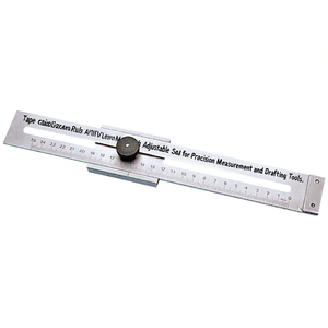 Ensemble de dessin avec équerres, règles et niveaux, règle métallique avec échelle réglable pour la mesure de précision et les outils de dessin technique - Product Image 2
