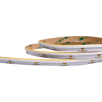 Bande lumineuse COB à émission latérale 480LEDs/m DC24V High CRI90 4000K 8mm PCB Flexible Copper IP20 Télécommande Led Strip