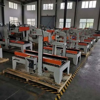 Machine d'emballage semi-automatique pneumatique STING pour le pliage des cartons, la fermeture et l'application de ruban adhésif pour les aliments et les boissons