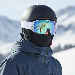 <span class=keywords><strong>Gafas</strong></span> <span class=keywords><strong>de</strong></span> Snowboard con Correa y Logotipo Personalizado, Protección UV400, Antivaho, Antiarañazos, Seguras, <span class=keywords><strong>Gafas</strong></span> <span class=keywords><strong>de</strong></span> Esquí para Adultos - Product Image 4