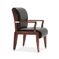 Chaise de bureau moderne en cuir avec cadre en nylon, hauteur réglable, coussin coulissant pour atelier, chambre, réception, conférence
