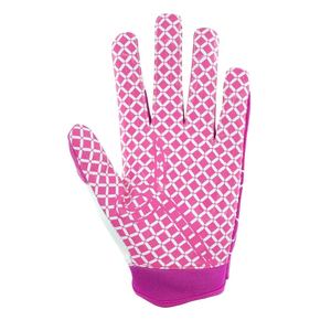 Gants de football américain en cuir entièrement personnalisables, haute qualité, professionnels, légers et antidérapants - Product Image 3