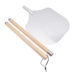 Pelle à <span class=keywords><strong>pizza</strong></span> en aluminium de haute qualité pour la cuisine, avec manche pliable en bois, pour retourner la <span class=keywords><strong>pizza</strong></span> - Product Image 4