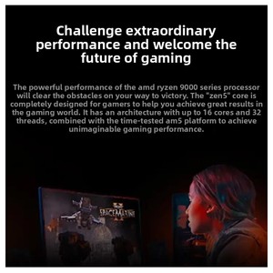 R5 9600X 6-Core 12-Thread <span class=keywords><strong>3</strong></span>.9GHz Gaming Desktop CPU prosesor mendukung motherboard X870/B650 baru - Product Image 6