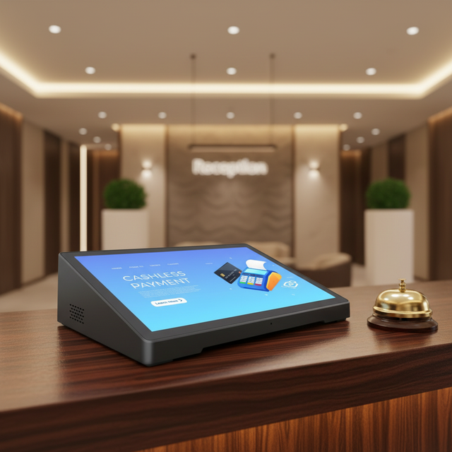 New Desktop 10.1 Inch Touch Screen Restaurant Ordering POS RJ45 POE NFC Wi-Fi Touch Screen Android Tablet Pc Smart Kisok ROHS