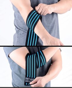 Dây Đàn Hồi Nâng Tạ Chuyên Nghiệp Nẹp Đầu Gối Khuỷu Tay Bảo Vệ Hỗ Trợ Quấn Cổ Tay Phụ Kiện Tập Gym Tại Nhà - Product Image 2