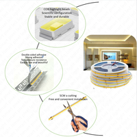 Tira de LED COB Impermeable UCS1903 WS2811 12V 5V 5 Metros por Rollo, Tira de Luz LED Flexible