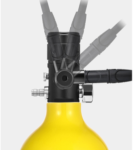 Tam yüz silikon dalış maskesi şnorkel seti dalış gözlük maskesi tüplü dalış ekipmanları bağlı sualtı solunum cihazı - Product Image 5