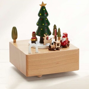 ของเล่นคริสต์มาสยอดนิยมอุปกรณ์ตกแต่งรถไฟซานตาคลอสของเล่น - Product Image 2