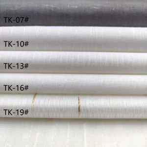 Voile de fenêtre M&Y Home, 100 % polyester, <span class=keywords><strong>largeur</strong></span> 320 cm, prix abordable, tissu transparent pour rideaux - Product Image 5
