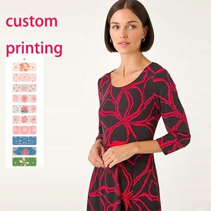 Roman Originals <strong>Hanky</strong> <strong>Hem</strong> Swing <strong>Dress</strong> Pockets Asymmetric Hemline Stretch Jersey 3/4 Sleeve Winter Smart Casual Work Office <strong>Dress</strong> - Product Image 4