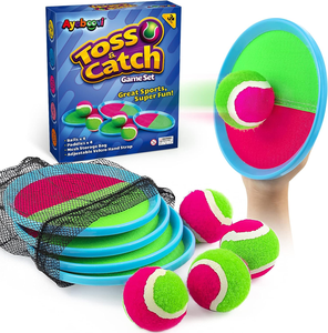 <span class=keywords><strong>Juego</strong></span> <span class=keywords><strong>de</strong></span> Pelotas Unisex para Deportes al Aire Libre, <span class=keywords><strong>Juego</strong></span> <span class=keywords><strong>de</strong></span> Lanzar y Atrapar para Niños, Actividades <span class=keywords><strong>de</strong></span> Playa, Piscina y Jardín, Material Plástico - Product Image 1