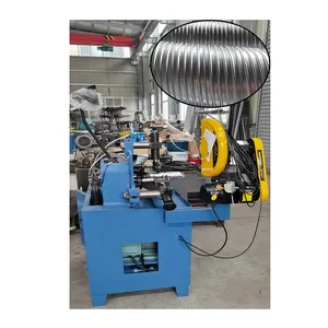 Small Metal Pipe Coiling Machine Corrugated Pipe Making Machine Corrugated Steel Strip Pressing Forming Machine