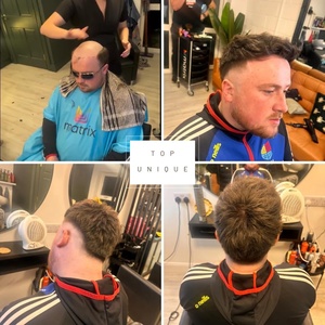 Topunique # 60R blanco derecho hombres europeo recto Remy encaje completo 0,06mm piel fina Base sin nudos V-Looped Hairline 100% mediano - Product Image 5