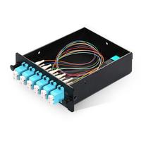 Boîtier cassette modulaire FIBERVISION MPO/MTP LGX 12/24 fibres, MPO/MTP vers LC, monomode OM2/OM3