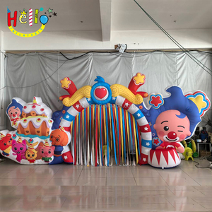 Tổ chức sự kiện trang trí <span class=keywords><strong>Inflatable</strong></span> phim hoạt hình vòm plim plim Đảng trang trí sân khấu <span class=keywords><strong>Inflatable</strong></span> nền vòm - Product Image 4