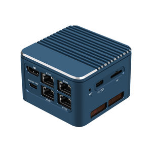 Ultra pequeño portátil 2.5GbE Firewall Router Intel Alder N100 N200 I3 N305 4xI226V Nics 3x4K Pf-sense Firewall Appliance Mini PC - Product Image 3