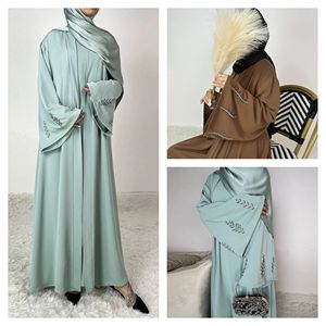 Innew alla moda <span class=keywords><strong>abito</strong></span> <span class=keywords><strong>lungo</strong></span> con perla <span class=keywords><strong>abito</strong></span> <span class=keywords><strong>lungo</strong></span> con perline capispalla Set Costume etnico elegante musulmano abbigliamento islamico all'ingrosso - Product Image 1