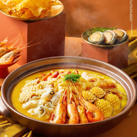 Weixiaoer Wholesale Authentic Tom Yum Seasoning Blend High Quality Hotpot Base 250g/Bag for Hot Sour Soup Cooking