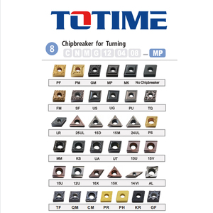 Inserti per utensili da taglio in carburo per tornio CNC DNMG15, marca giapponese famosa DNMG110408 - Product Image 3