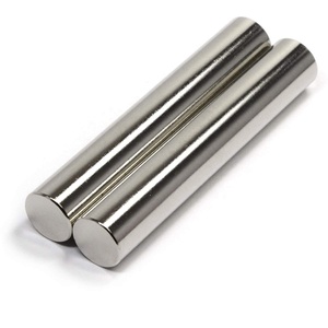 Tùy Chỉnh Siêu Mạnh Mẽ <span class=keywords><strong>NdFeB</strong></span> 42uh 52UH Xi Lanh Neodymium Thanh Nam Châm Nhiệt Độ Cao Vòng Vật Liệu Từ Tính Nam Châm 8X20, 10x20 - Product Image 1