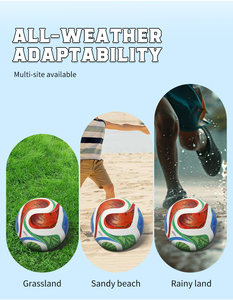 Pallone da <span class=keywords><strong>Calcio</strong></span> WC 2026 di Alta Qualità, Misura <span class=keywords><strong>Ufficiale</strong></span> 5, Pallone Professionale da Partita, Logo Personalizzabile - Product Image 3