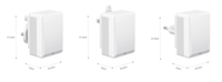 Gateway Bluetooth WIFI MOKO MKGW1-MINI, penerima iBeacon Bluetooth, gateway wifi frekuensi ganda untuk pelacakan aset