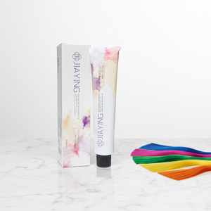 Tinta per <span class=keywords><strong>Capelli</strong></span> Organica al Tè Nero, Crema Colorante Premium Senza Ammoniaca, Semi-Permanente, Speciale per Salone, Copre <span class=keywords><strong>Capelli</strong></span> Bianchi e Grigi - Product Image 1