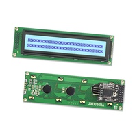 Russische Zeichen JXD2402A-IIC COB STN 24x2 Zeichen-LCD-Display IIC/I2C-Schnittstelle LED-Hintergrundbeleuchtung Hohe Helligkeit SCCdisplay